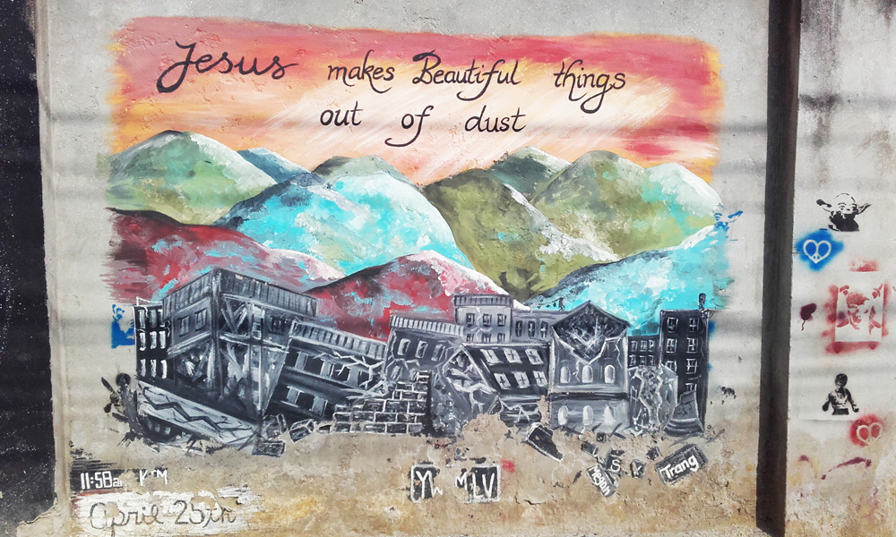 A photo taken by Jodie in Nepal.