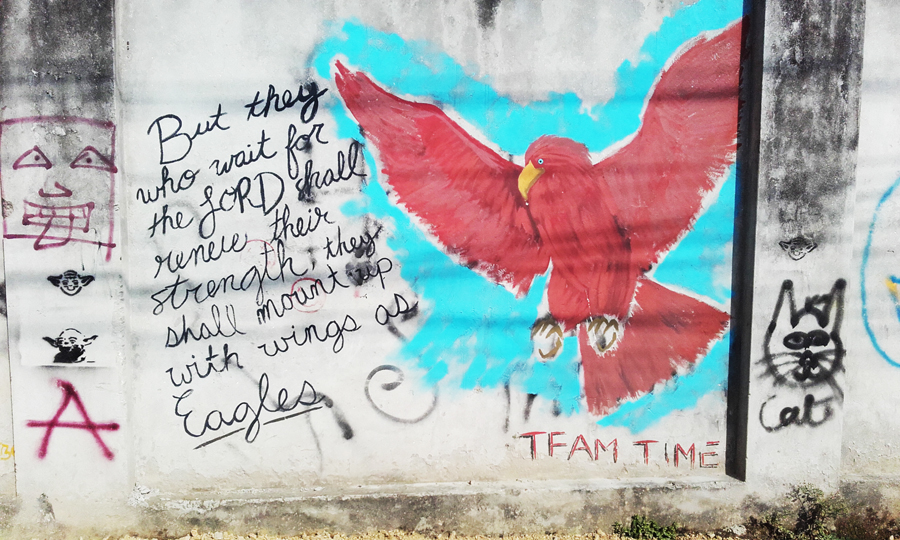 A photo taken by Jodie in Nepal.