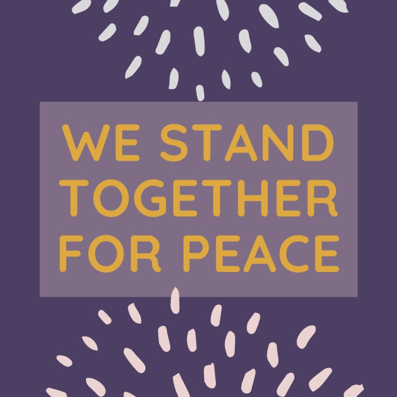 We stand together for peace1