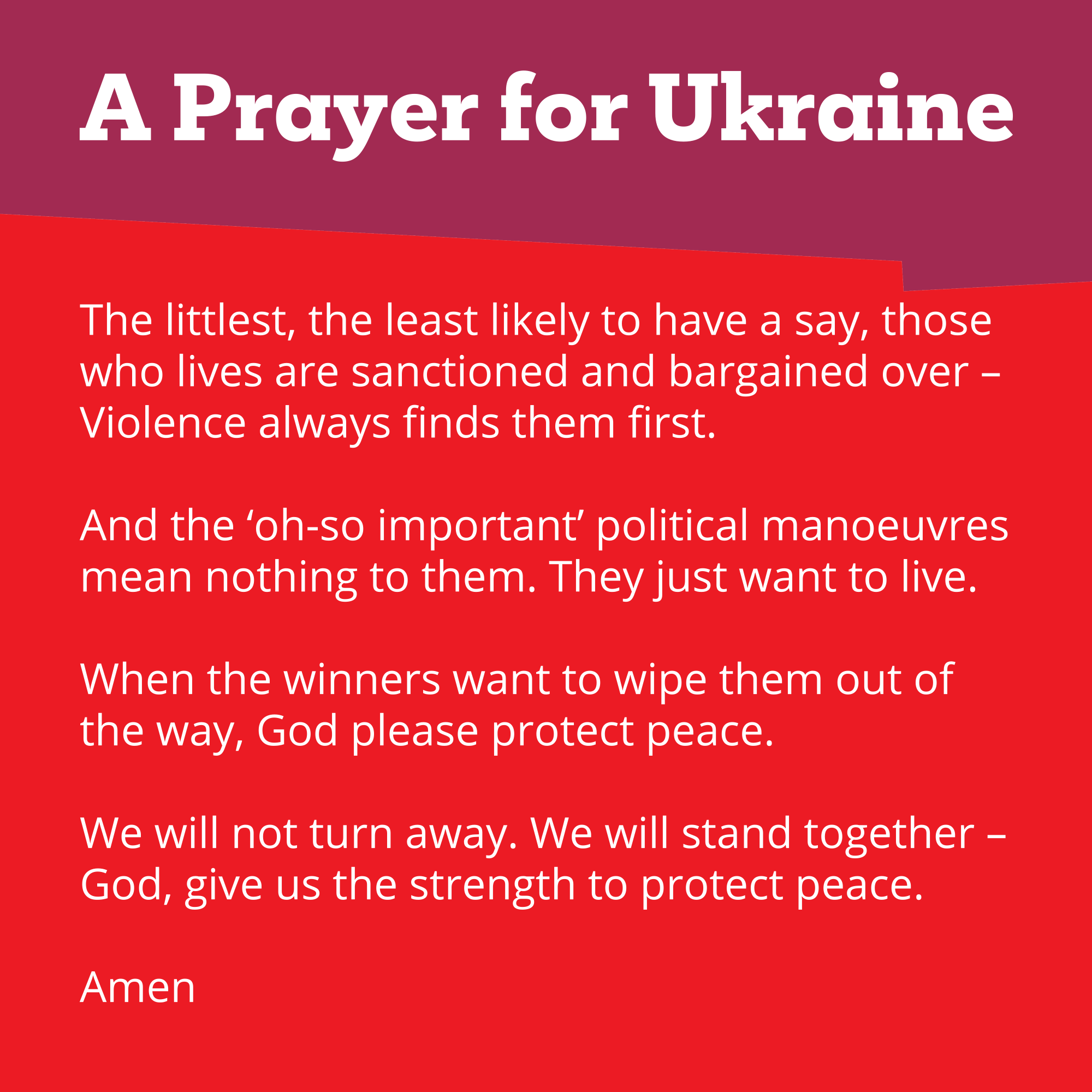 Prayer for Ukraine 2