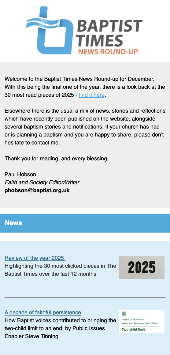 BT Round-up Dec 2025