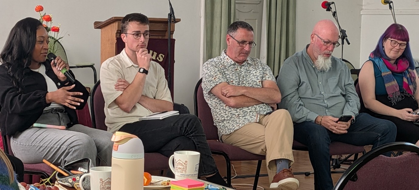 Panel of Christian leaders discussing God's calling