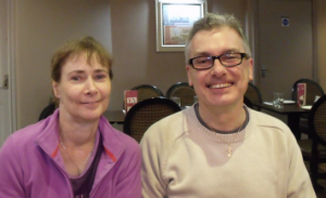 Jayne Irlam and Gary Serra di