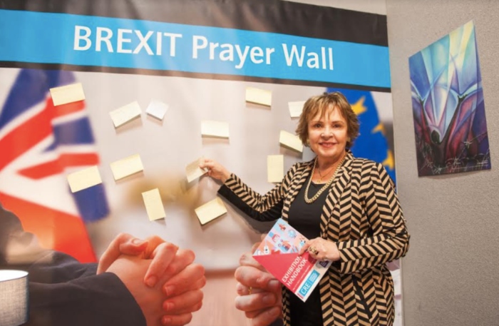 Brexit prayer wall