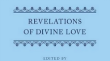Julian of Norwich: Revelations of Divine Love 