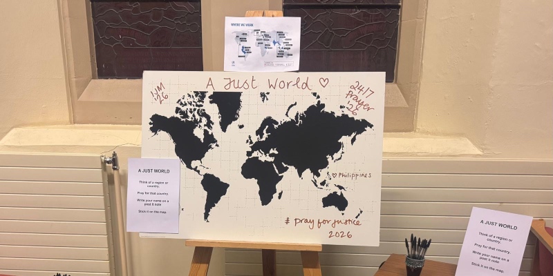 Working and praying to stop slavery and violence